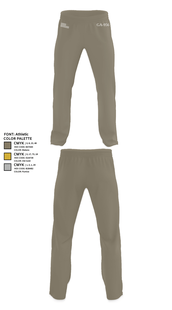 Sweatpants, GA-956, Air Force, Teamtime, Team time, sublimation, custom sports apparel, team uniforms, spirit wear, spiritwear, sports uniforms, custom shirts, team store, custom team store, fundraiser sports, apparel fundraiser