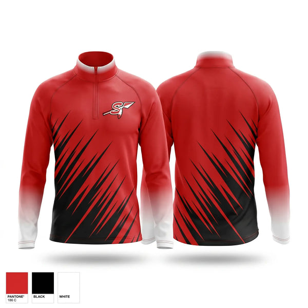 Quarter Zip Jacket, Severn Baseball, Baseball, Teamtime, Team time, sublimation, custom sports apparel, team uniforms, spirit wear, spiritwear, sports uniforms, custom shirts, team store, custom team store, fundraiser sports, apparel fundraiser