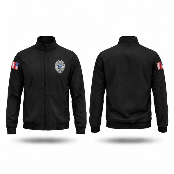 Windbreaker, District Zero, Police, Teamtime, Team time, sublimation, custom sports apparel, team uniforms, spirit wear, spiritwear, sports uniforms, custom shirts, team store, custom team store, fundraiser sports, apparel fundraiser