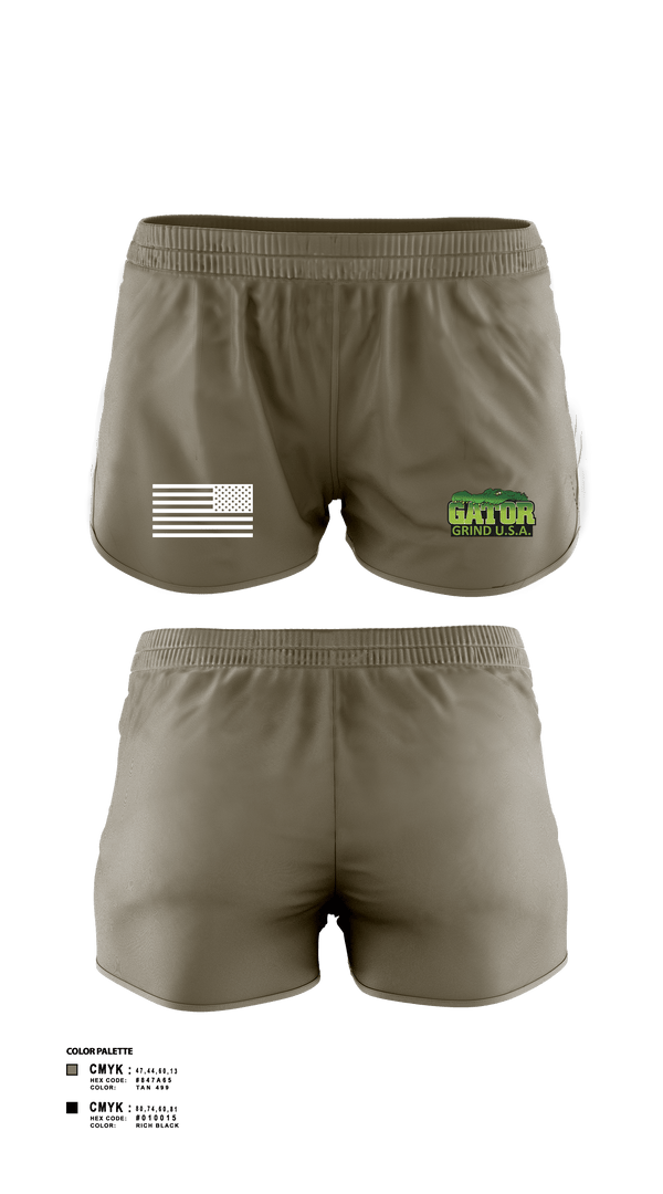 Women's Shorts, Gator Grind U.S.A.Gator Grind U.S.A., , Teamtime, Team time, sublimation, custom sports apparel, team uniforms, spirit wear, spiritwear, sports uniforms, custom shirts, team store, custom team store, fundraiser sports, apparel fundraiser