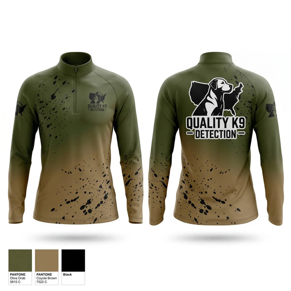 Quarter Zip Jacket, Quality K9 Concepts, , Teamtime, Team time, sublimation, custom sports apparel, team uniforms, spirit wear, spiritwear, sports uniforms, custom shirts, team store, custom team store, fundraiser sports, apparel fundraiser