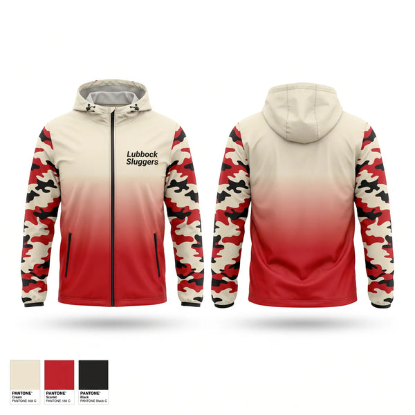Windbreaker, Lubbock Sluggers, Baseball, Teamtime, Team time, sublimation, custom sports apparel, team uniforms, spirit wear, spiritwear, sports uniforms, custom shirts, team store, custom team store, fundraiser sports, apparel fundraiser