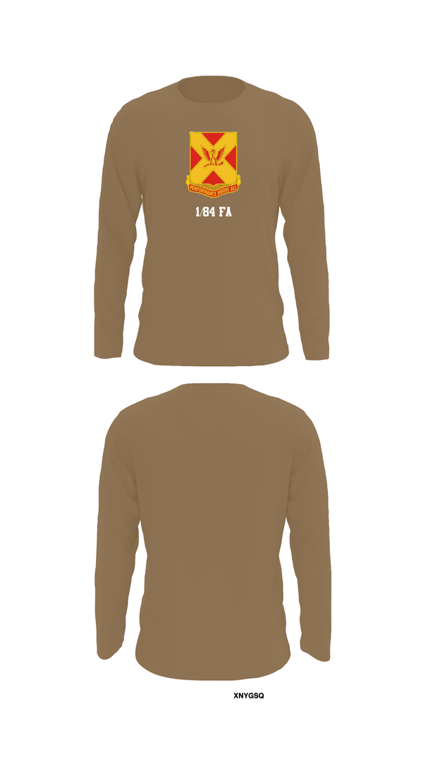 Long Sleeve Performance Shirt, 1/84 FA, , Teamtime, Team time, sublimation, custom sports apparel, team uniforms, spirit wear, spiritwear, sports uniforms, custom shirts, team store, custom team store, fundraiser sports, apparel fundraiser