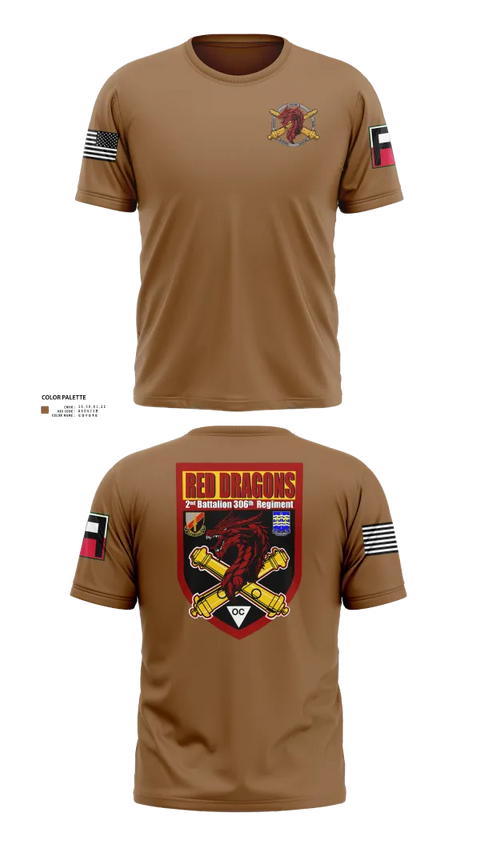 Short Sleeve Performance Shirt, 2-306th FAR, Army, Teamtime, Team time, sublimation, custom sports apparel, team uniforms, spirit wear, spiritwear, sports uniforms, custom shirts, team store, custom team store, fundraiser sports, apparel fundraiser