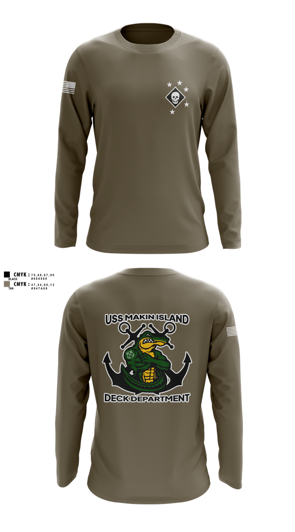 Long Sleeve Performance Shirt, DECK DEPARTMENT, , Teamtime, Team time, sublimation, custom sports apparel, team uniforms, spirit wear, spiritwear, sports uniforms, custom shirts, team store, custom team store, fundraiser sports, apparel fundraiser