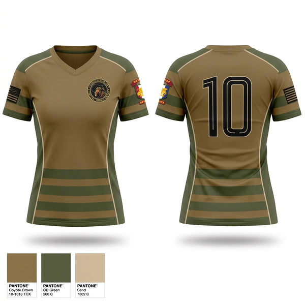 Womens Short Sleeve Vneck Shirt, SETAF-AF, Army, Teamtime, Team time, sublimation, custom sports apparel, team uniforms, spirit wear, spiritwear, sports uniforms, custom shirts, team store, custom team store, fundraiser sports, apparel fundraiser