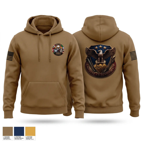 Hoodie, 408th Contracting Support Brigade, Army, Teamtime, Team time, sublimation, custom sports apparel, team uniforms, spirit wear, spiritwear, sports uniforms, custom shirts, team store, custom team store, fundraiser sports, apparel fundraiser