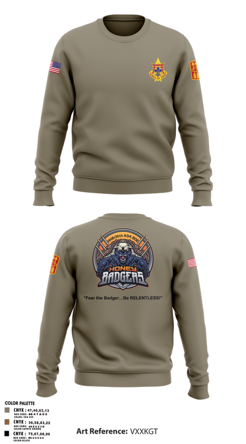 Crew Neck Sweatshirt, HHB_30X, Army, Teamtime, Team time, sublimation, custom sports apparel, team uniforms, spirit wear, spiritwear, sports uniforms, custom shirts, team store, custom team store, fundraiser sports, apparel fundraiser