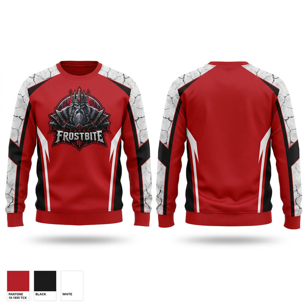 Crew Neck Sweatshirt, Fargo Frostbite, , Teamtime, Team time, sublimation, custom sports apparel, team uniforms, spirit wear, spiritwear, sports uniforms, custom shirts, team store, custom team store, fundraiser sports, apparel fundraiser