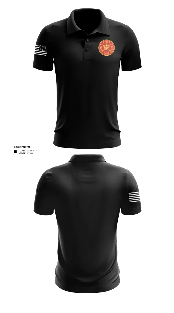 Short Sleeve Performance Polo, MCRD Parris Island Protocol Office, Marines, Teamtime, Team time, sublimation, custom sports apparel, team uniforms, spirit wear, spiritwear, sports uniforms, custom shirts, team store, custom team store, fundraiser sports, apparel fundraiser