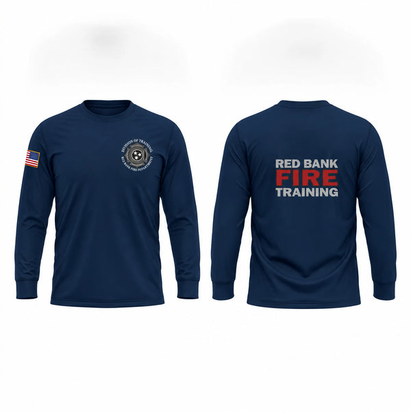 Long Sleeve Performance Shirt, Red Bank Fire Department, Fire Department, Teamtime, Team time, sublimation, custom sports apparel, team uniforms, spirit wear, spiritwear, sports uniforms, custom shirts, team store, custom team store, fundraiser sports, apparel fundraiser