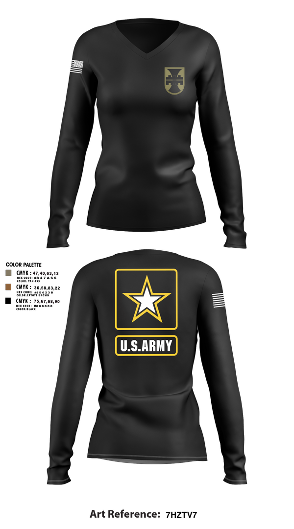 Womens Long Sleeve Vneck Shirt, 702nd eng, , Teamtime, Team time, sublimation, custom sports apparel, team uniforms, spirit wear, spiritwear, sports uniforms, custom shirts, team store, custom team store, fundraiser sports, apparel fundraiser