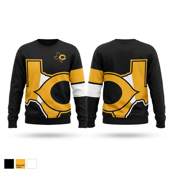 Crew Neck Sweatshirt, Crandall Pirates, Cross Country, Teamtime, Team time, sublimation, custom sports apparel, team uniforms, spirit wear, spiritwear, sports uniforms, custom shirts, team store, custom team store, fundraiser sports, apparel fundraiser