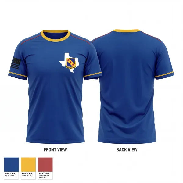 Old School Cotton Feel Shirt, 1st BN, 355th Regiment, Army, Teamtime, Team time, sublimation, custom sports apparel, team uniforms, spirit wear, spiritwear, sports uniforms, custom shirts, team store, custom team store, fundraiser sports, apparel fundraiser