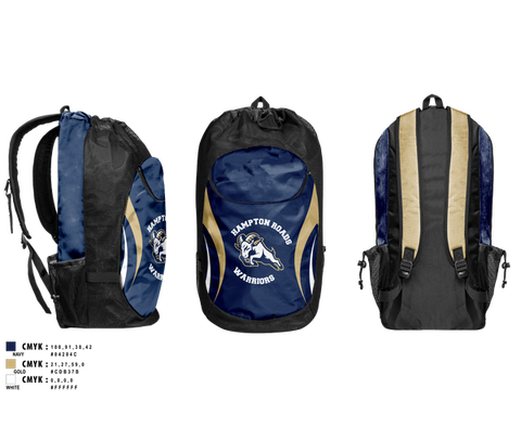 Gear Bag, Hampton Roads Warriors, , Teamtime, Team time, sublimation, custom sports apparel, team uniforms, spirit wear, spiritwear, sports uniforms, custom shirts, team store, custom team store, fundraiser sports, apparel fundraiser