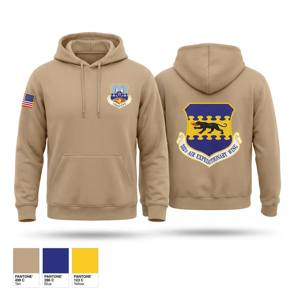 Hoodie, 332nd Air Expeditionary Wing, Air Force, Teamtime, Team time, sublimation, custom sports apparel, team uniforms, spirit wear, spiritwear, sports uniforms, custom shirts, team store, custom team store, fundraiser sports, apparel fundraiser