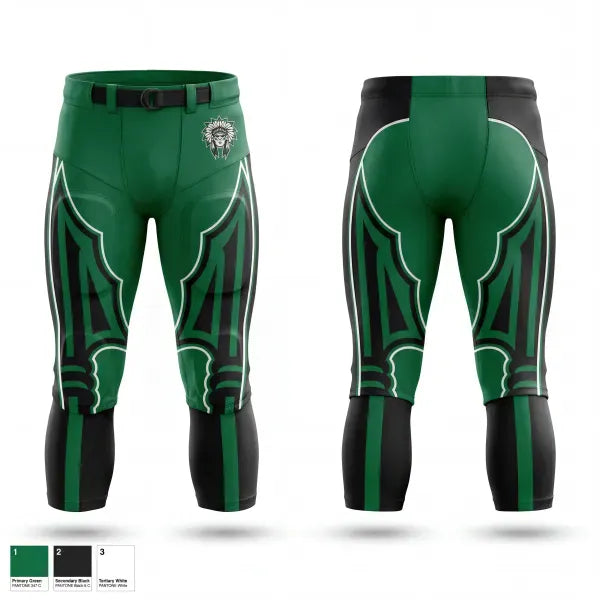 Football Pants, Warriors, , Teamtime, Team time, sublimation, custom sports apparel, team uniforms, spirit wear, spiritwear, sports uniforms, custom shirts, team store, custom team store, fundraiser sports, apparel fundraiser