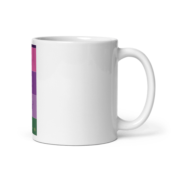 Panther Brazilian açai 8927735 White Glossy Mug - Medium