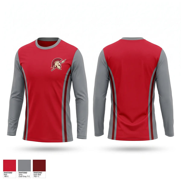 Long Sleeve Performance Shirt, Warriors, , Teamtime, Team time, sublimation, custom sports apparel, team uniforms, spirit wear, spiritwear, sports uniforms, custom shirts, team store, custom team store, fundraiser sports, apparel fundraiser