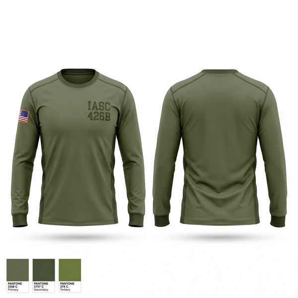 Long Sleeve Performance Shirt, IASC 4-26B, Marines, Teamtime, Team time, sublimation, custom sports apparel, team uniforms, spirit wear, spiritwear, sports uniforms, custom shirts, team store, custom team store, fundraiser sports, apparel fundraiser