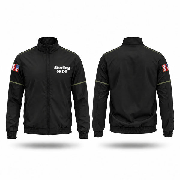 Windbreaker, Sterling ok pd, Police, Teamtime, Team time, sublimation, custom sports apparel, team uniforms, spirit wear, spiritwear, sports uniforms, custom shirts, team store, custom team store, fundraiser sports, apparel fundraiser