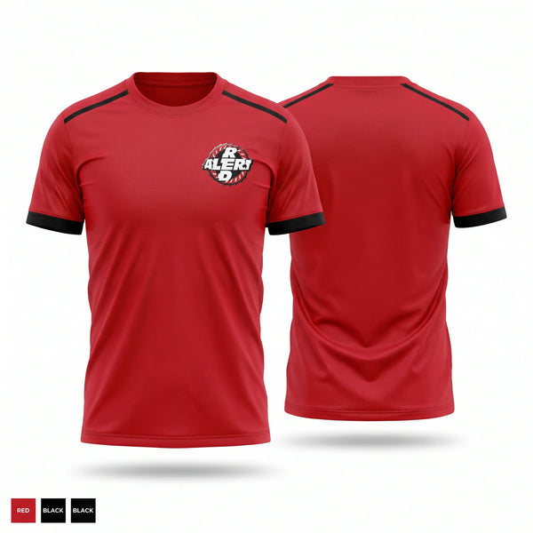 Football Jersey, Red Alert, Softball, Teamtime, Team time, sublimation, custom sports apparel, team uniforms, spirit wear, spiritwear, sports uniforms, custom shirts, team store, custom team store, fundraiser sports, apparel fundraiser