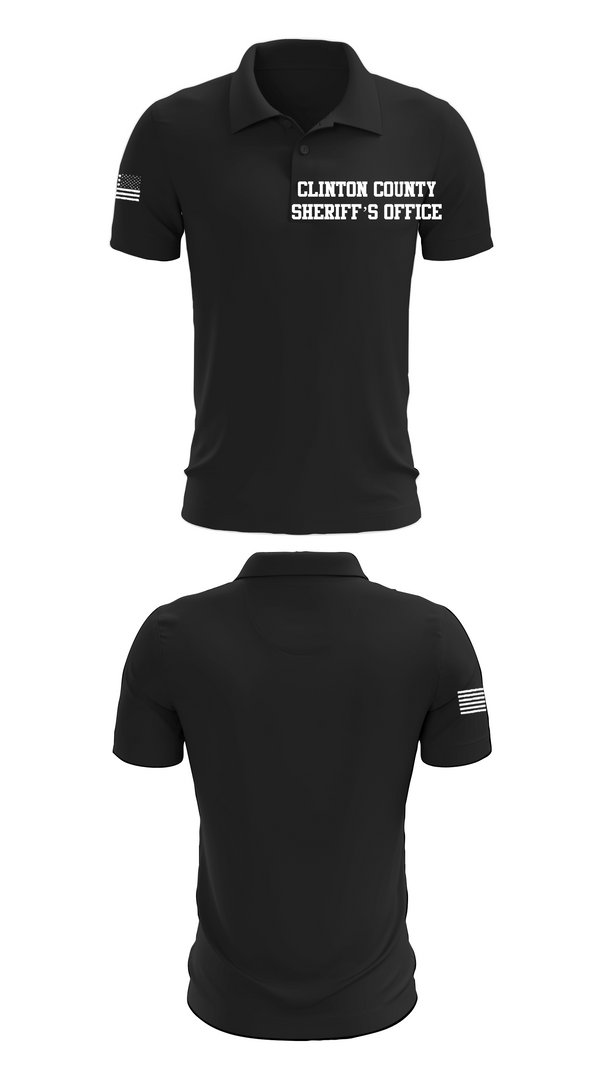 Short Sleeve Performance Polo, Clinton County Sheriff’s Office, Police, Teamtime, Team time, sublimation, custom sports apparel, team uniforms, spirit wear, spiritwear, sports uniforms, custom shirts, team store, custom team store, fundraiser sports, apparel fundraiser
