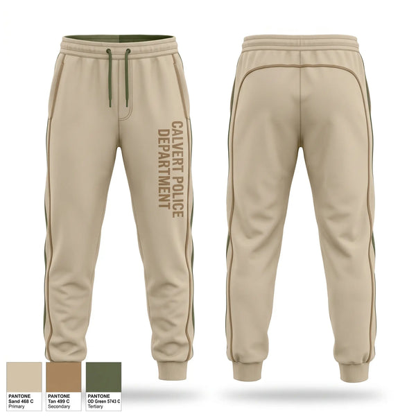 Sweatpants, CALVERT POLICE DEPARTMENT, Police, Teamtime, Team time, sublimation, custom sports apparel, team uniforms, spirit wear, spiritwear, sports uniforms, custom shirts, team store, custom team store, fundraiser sports, apparel fundraiser