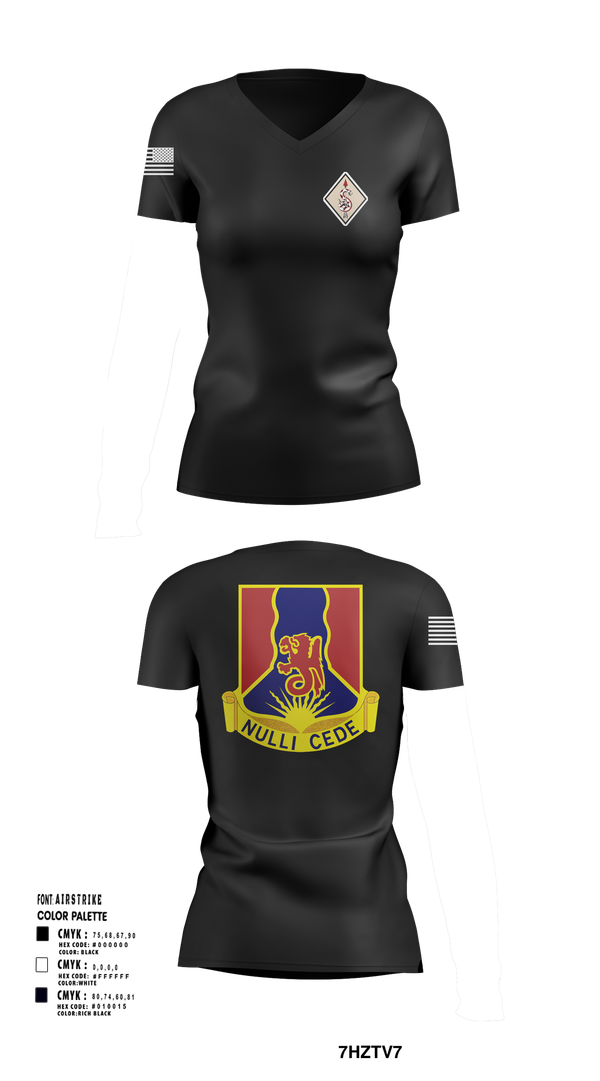Womens Short Sleeve Vneck Shirt, 249TH RTI, National Guard, Teamtime, Team time, sublimation, custom sports apparel, team uniforms, spirit wear, spiritwear, sports uniforms, custom shirts, team store, custom team store, fundraiser sports, apparel fundraiser