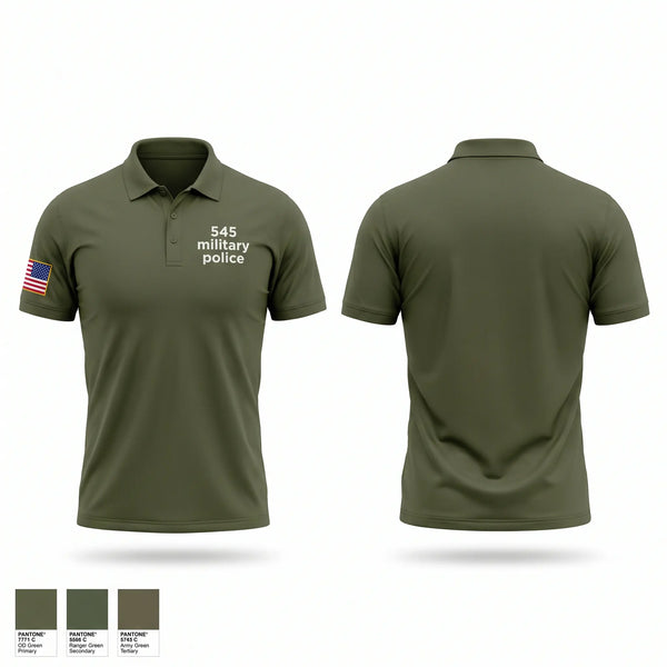 Short Sleeve Performance Polo, 545 military police, Army, Teamtime, Team time, sublimation, custom sports apparel, team uniforms, spirit wear, spiritwear, sports uniforms, custom shirts, team store, custom team store, fundraiser sports, apparel fundraiser