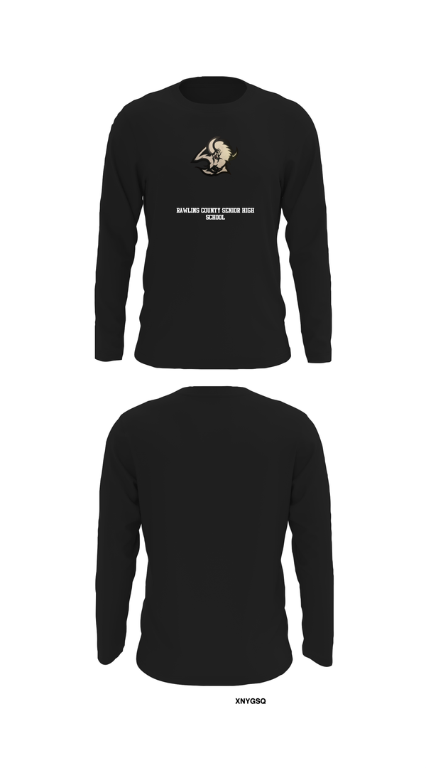Long Sleeve Performance Shirt, Rawlins County Senior High School, Spirit Store, Teamtime, Team time, sublimation, custom sports apparel, team uniforms, spirit wear, spiritwear, sports uniforms, custom shirts, team store, custom team store, fundraiser sports, apparel fundraiser