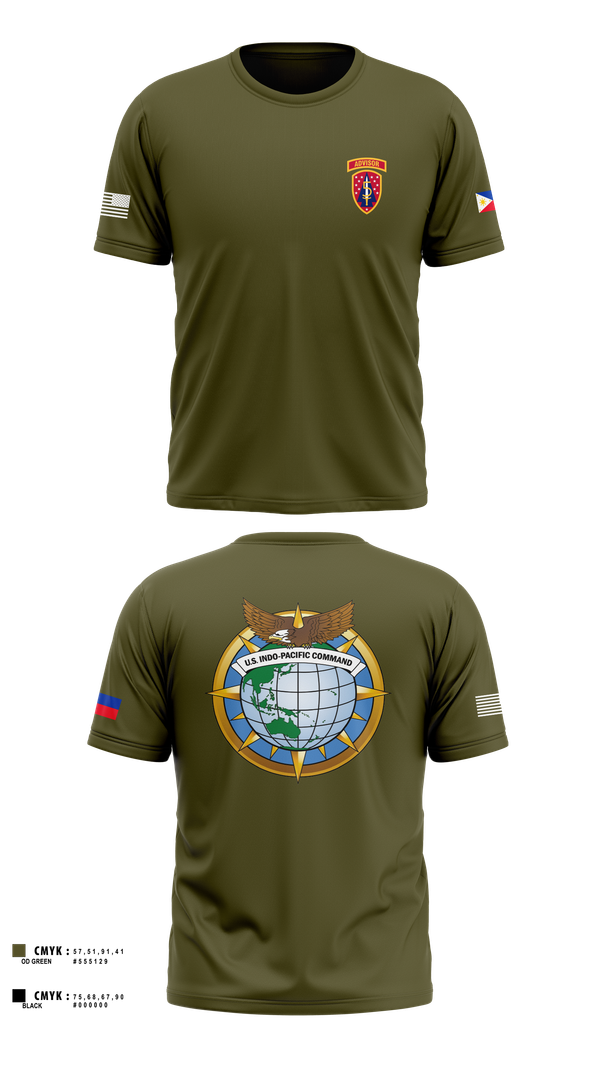 Old School Cotton Feel Shirt, 5th SFAB, , Teamtime, Team time, sublimation, custom sports apparel, team uniforms, spirit wear, spiritwear, sports uniforms, custom shirts, team store, custom team store, fundraiser sports, apparel fundraiser