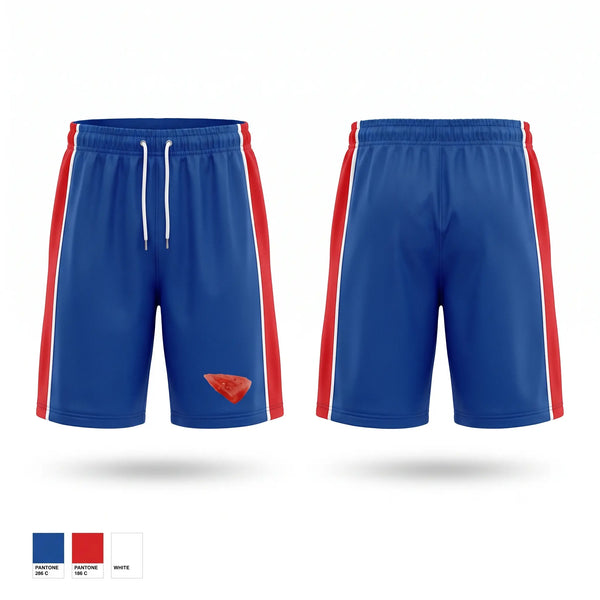 Athletic Shorts With Pockets, Banneker Bulldogs, Women's Basketball, Teamtime, Team time, sublimation, custom sports apparel, team uniforms, spirit wear, spiritwear, sports uniforms, custom shirts, team store, custom team store, fundraiser sports, apparel fundraiser
