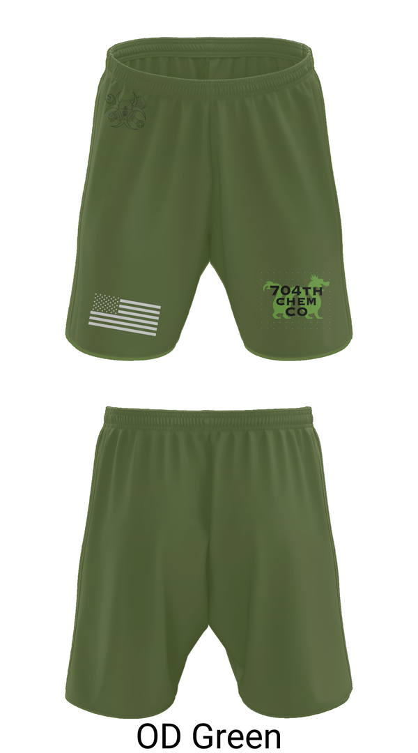 Athletic Shorts With Pockets, 704th Chem Co, , Teamtime, Team time, sublimation, custom sports apparel, team uniforms, spirit wear, spiritwear, sports uniforms, custom shirts, team store, custom team store, fundraiser sports, apparel fundraiser
