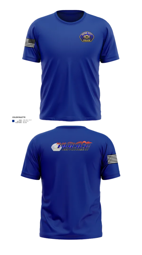 Old School Cotton Feel Shirt, Webb City Police Department, Police, Teamtime, Team time, sublimation, custom sports apparel, team uniforms, spirit wear, spiritwear, sports uniforms, custom shirts, team store, custom team store, fundraiser sports, apparel fundraiser