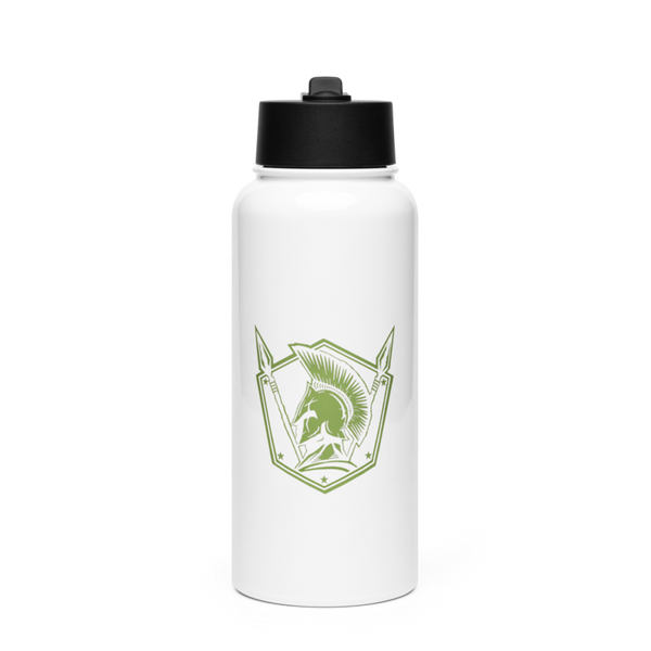Central County SWAT 7539142 Stainless Steel Water Bottle with a Straw Lid