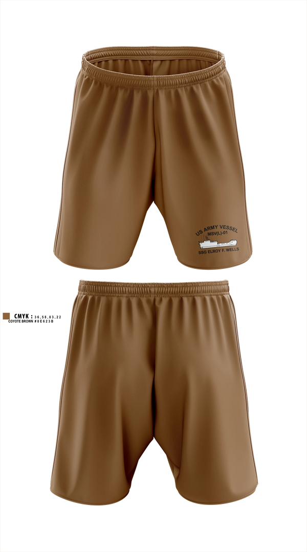 Athletic Shorts With Pockets, MSV(L) 01, Army, Teamtime, Team time, sublimation, custom sports apparel, team uniforms, spirit wear, spiritwear, sports uniforms, custom shirts, team store, custom team store, fundraiser sports, apparel fundraiser