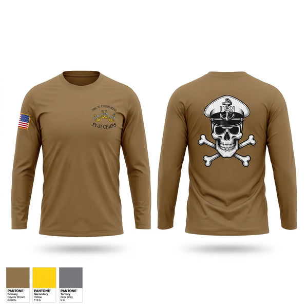 Long Sleeve Performance Shirt, NRC North Island CPOA, Navy, Teamtime, Team time, sublimation, custom sports apparel, team uniforms, spirit wear, spiritwear, sports uniforms, custom shirts, team store, custom team store, fundraiser sports, apparel fundraiser