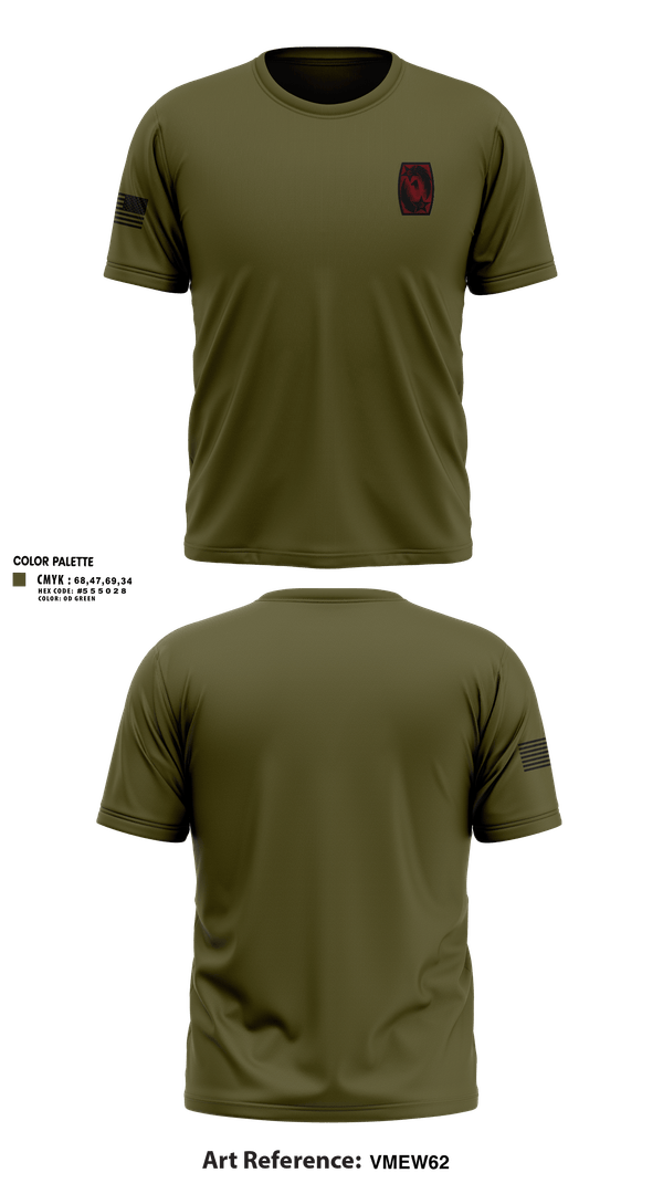 Short Sleeve Performance Shirt, 1-62 ADA, Army, Teamtime, Team time, sublimation, custom sports apparel, team uniforms, spirit wear, spiritwear, sports uniforms, custom shirts, team store, custom team store, fundraiser sports, apparel fundraiser