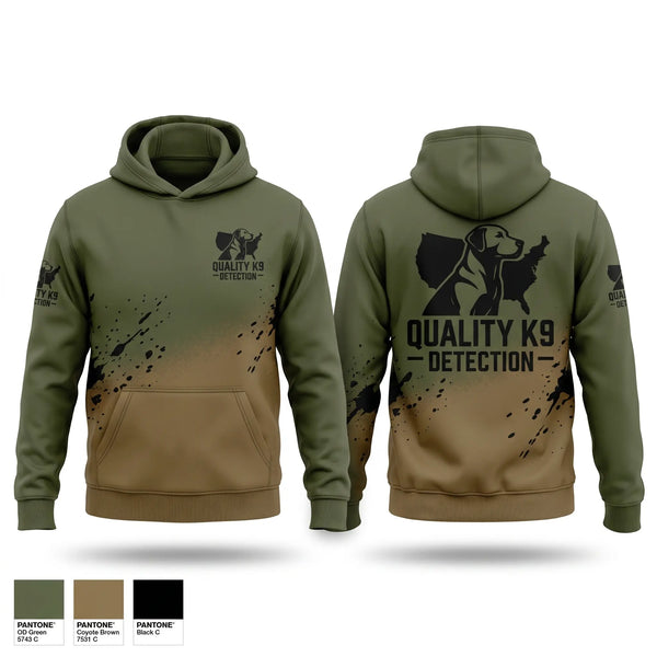 Hoodie, Quality K9 Concepts, , Teamtime, Team time, sublimation, custom sports apparel, team uniforms, spirit wear, spiritwear, sports uniforms, custom shirts, team store, custom team store, fundraiser sports, apparel fundraiser