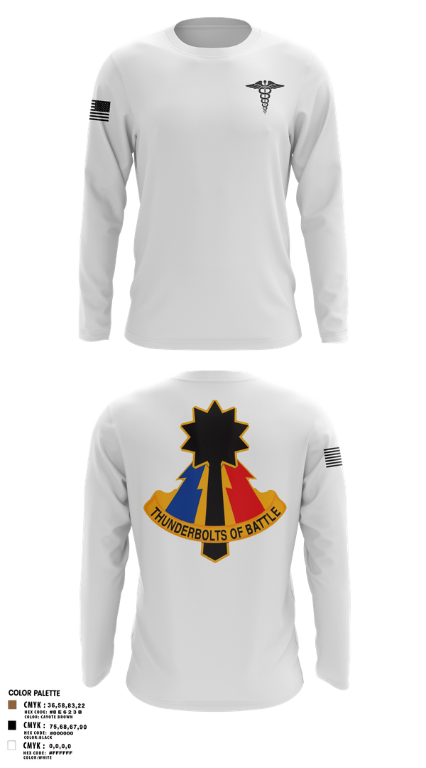 Long Sleeve Performance Shirt, 194th AR BDE HRT Medics, Army, Teamtime, Team time, sublimation, custom sports apparel, team uniforms, spirit wear, spiritwear, sports uniforms, custom shirts, team store, custom team store, fundraiser sports, apparel fundraiser