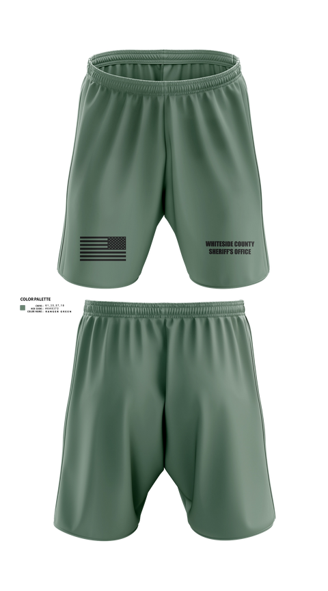 Athletic Shorts With Pockets, Whiteside County Sheriff's Office, Police, Teamtime, Team time, sublimation, custom sports apparel, team uniforms, spirit wear, spiritwear, sports uniforms, custom shirts, team store, custom team store, fundraiser sports, apparel fundraiser