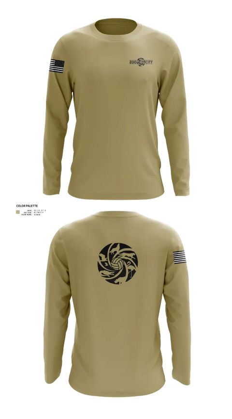 Long Sleeve Performance Shirt, Zoo City, Women's Volleyball, Teamtime, Team time, sublimation, custom sports apparel, team uniforms, spirit wear, spiritwear, sports uniforms, custom shirts, team store, custom team store, fundraiser sports, apparel fundraiser