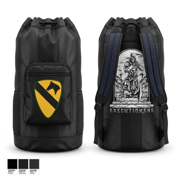 Gear Bag, Executioners, Army, Teamtime, Team time, sublimation, custom sports apparel, team uniforms, spirit wear, spiritwear, sports uniforms, custom shirts, team store, custom team store, fundraiser sports, apparel fundraiser