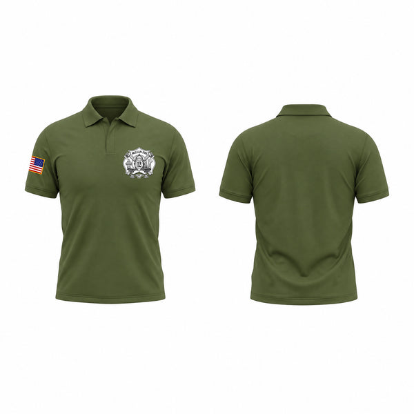 Short Sleeve Performance Polo, McLean fire/ems, Fire Department, Teamtime, Team time, sublimation, custom sports apparel, team uniforms, spirit wear, spiritwear, sports uniforms, custom shirts, team store, custom team store, fundraiser sports, apparel fundraiser