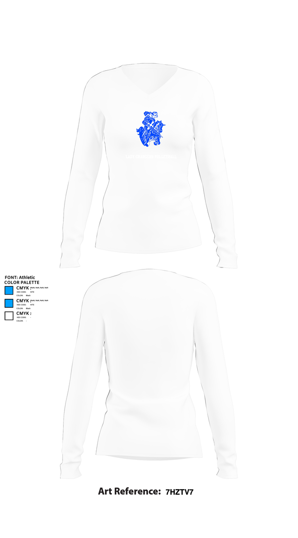 Womens Long Sleeve Vneck Shirt, Lady Chargers Volleyball, Women's Volleyball, Teamtime, Team time, sublimation, custom sports apparel, team uniforms, spirit wear, spiritwear, sports uniforms, custom shirts, team store, custom team store, fundraiser sports, apparel fundraiser
