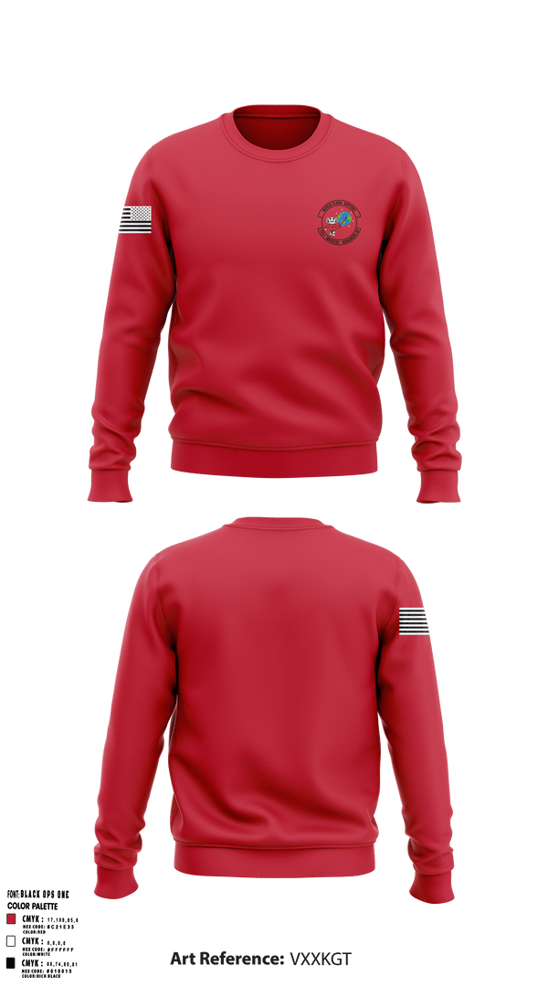 Crew Neck Sweatshirt, 115 LRS, Air Force, Teamtime, Team time, sublimation, custom sports apparel, team uniforms, spirit wear, spiritwear, sports uniforms, custom shirts, team store, custom team store, fundraiser sports, apparel fundraiser