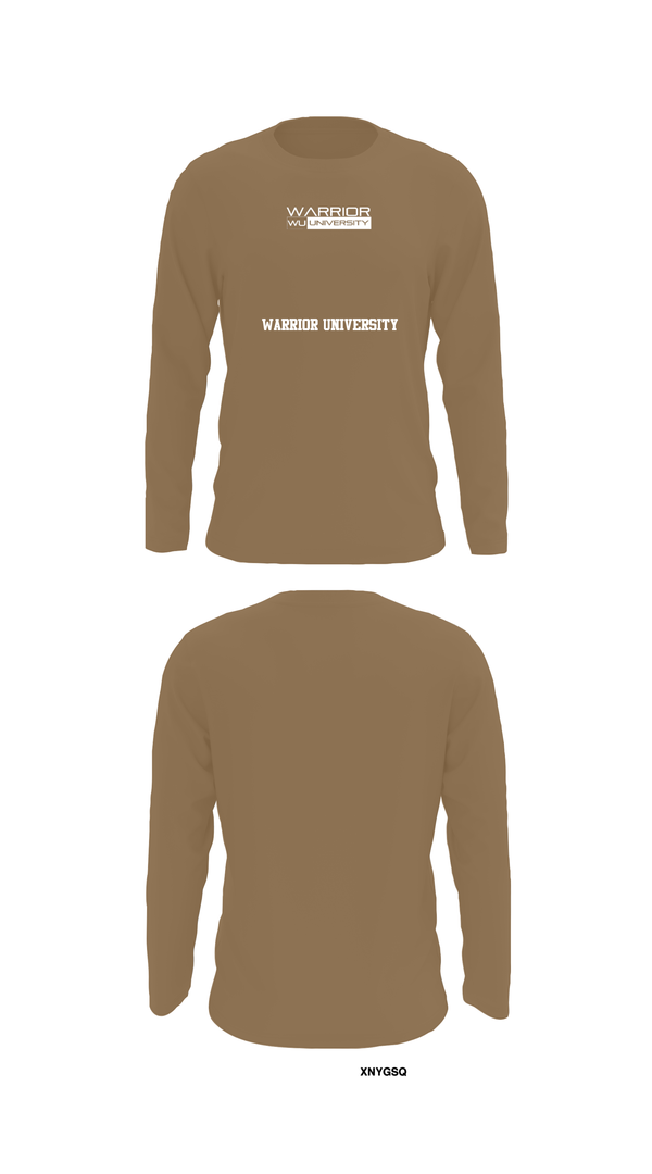 Long Sleeve Performance Shirt, Warrior University, , Teamtime, Team time, sublimation, custom sports apparel, team uniforms, spirit wear, spiritwear, sports uniforms, custom shirts, team store, custom team store, fundraiser sports, apparel fundraiser