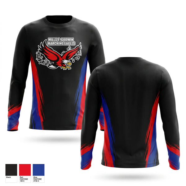 Long Sleeve Performance Shirt, Mills Godwin Band, , Teamtime, Team time, sublimation, custom sports apparel, team uniforms, spirit wear, spiritwear, sports uniforms, custom shirts, team store, custom team store, fundraiser sports, apparel fundraiser