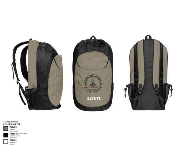 Gear Bag, NEFWTA, , Teamtime, Team time, sublimation, custom sports apparel, team uniforms, spirit wear, spiritwear, sports uniforms, custom shirts, team store, custom team store, fundraiser sports, apparel fundraiser